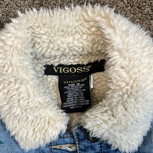Vigoss Sherpa lined Jean Jacket - Picture 2 of 7